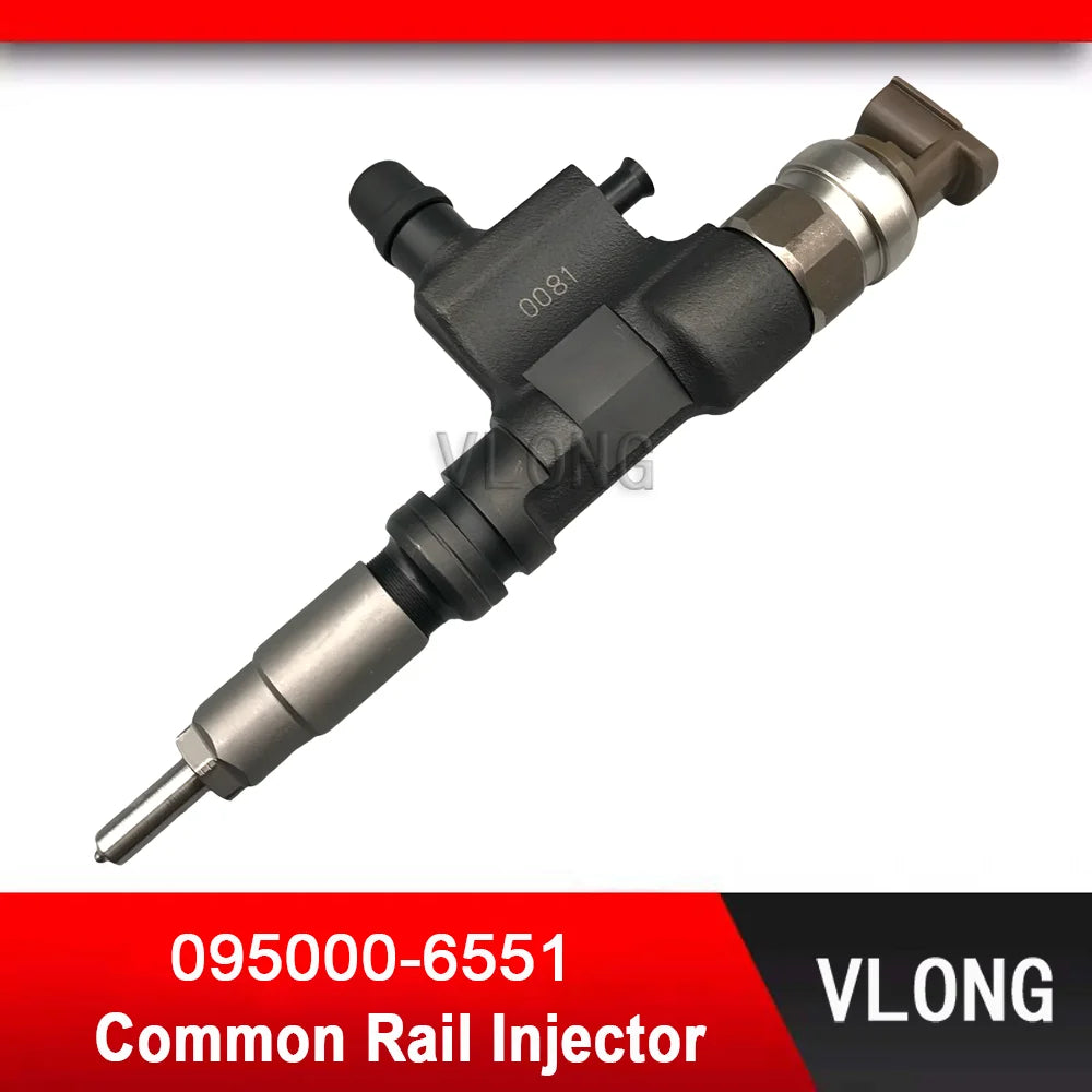 095000-6551 Light-duty Truck Fuel Injector Assy For HINO N04C-TY DUTRO 4.0D Diesel Engine 23670-E0190 23670-78140 095000-6550