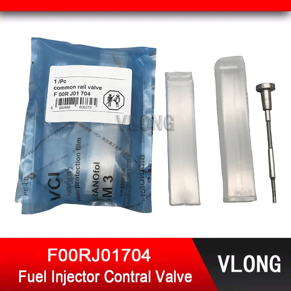 6PCS New F00RJ01704 Common Rail Injector Control Valve For YUCHAI Diesel Engine Fuel Injector 0445120110 0445120120 0445120156