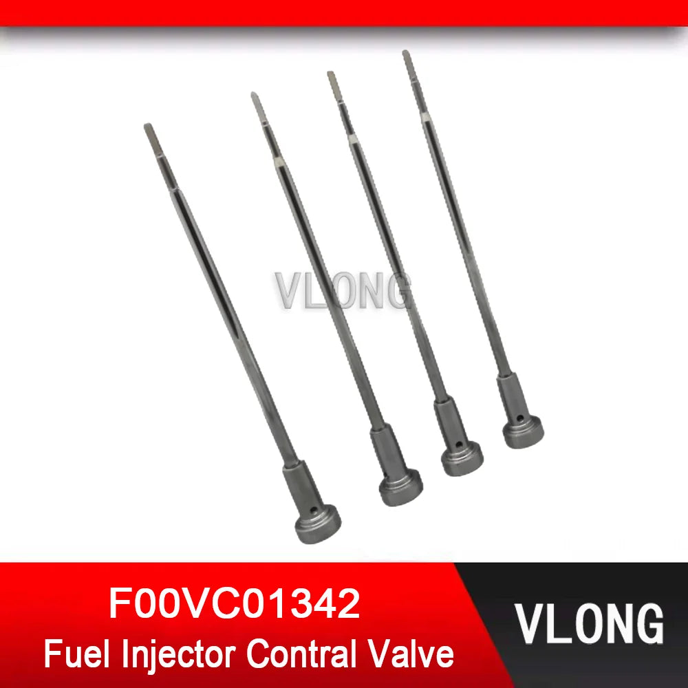 4PCS F00VC01342 Common Rail Injector ContralValve Set For Citroen C2 1.4 HDI Diesel Injector 0445110252 0986435143 9656588980