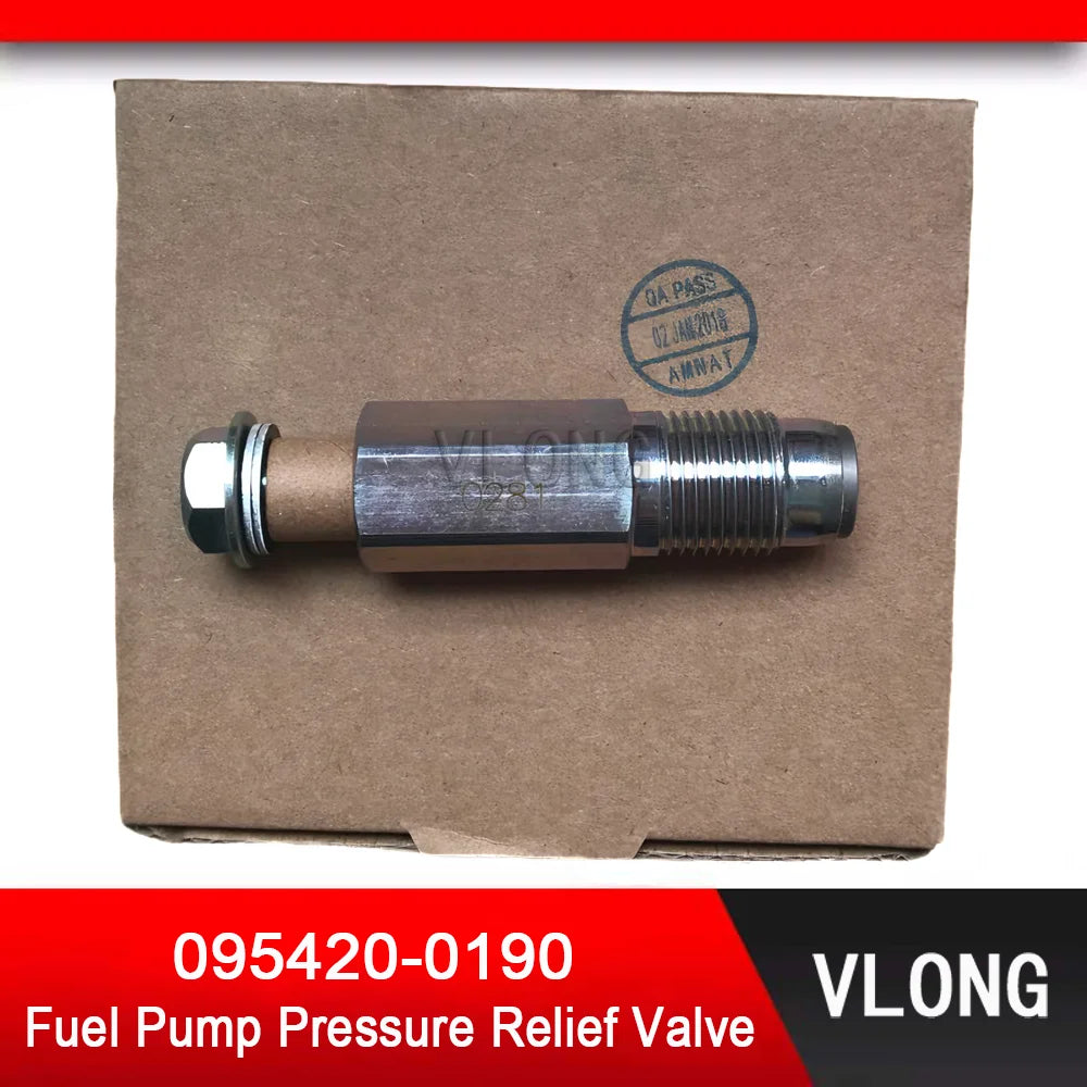 095420-0190 Original New Truck Fuel Pump Relief Limiter Pressure Valve Common Rail Pressure Relief Valve For ISUZU 4HK1 6HK1 NPR
