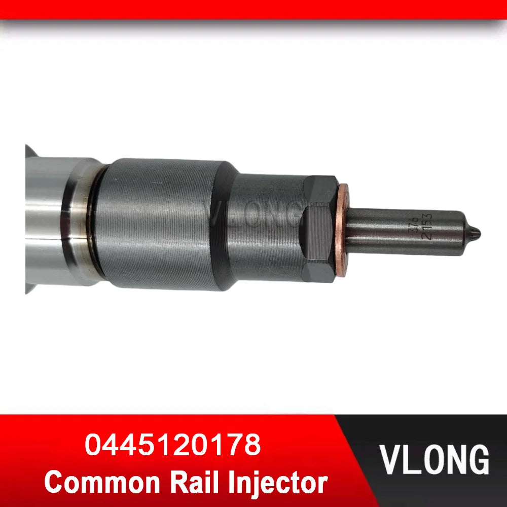 0445120178 Durable Heavy Truck Common Rail Injector For Russia JAMZ YAMZ Diesel Engine Fuel Injector 53401112010 0 445 120 178