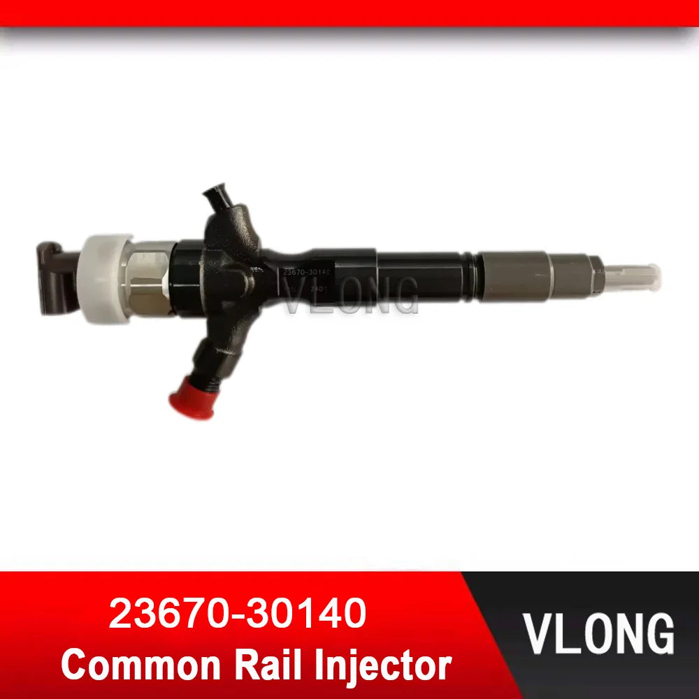 New Pickup Diesel Fuel Injector Assy For Toyota Hilux Hiace Vigo 2.5L EURO4 Engine Common Rail Injector 095000-6760