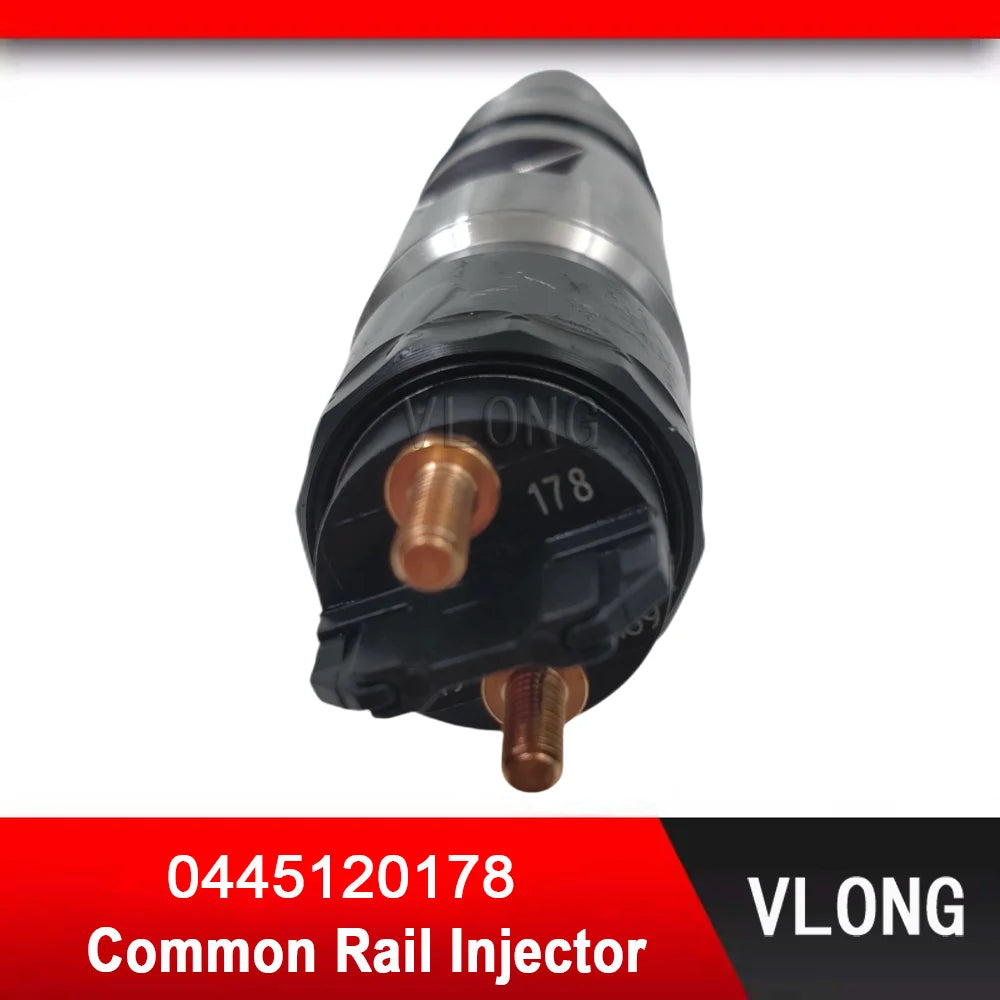 0445120178 Durable Heavy Truck Common Rail Injector For Russia JAMZ YAMZ Diesel Engine Fuel Injector 53401112010 0 445 120 178
