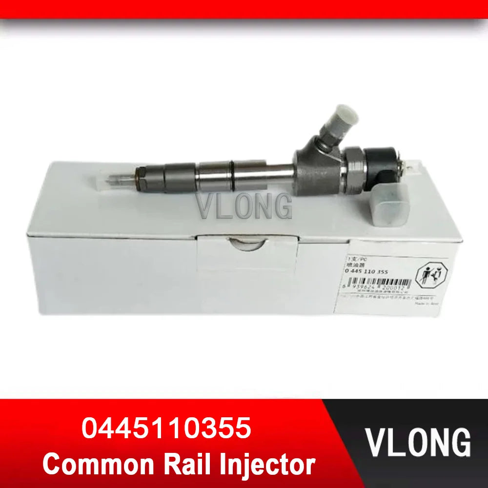 0445110355 Genuine New Diesel Fuel Injector EFI Common Rail Injector For FAW CA 4D28 CRZ Fuel Injector 0 445 110 355 0445110509
