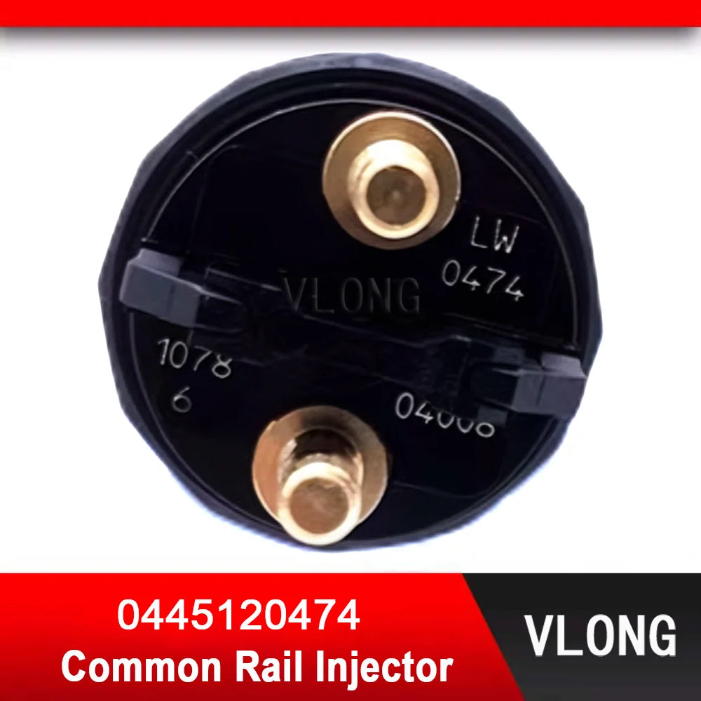 0445120474 Durable New Diesel Common Rail Fuel Injector For Truck Weichai WP10 G220 E343 Fuel Injector 1000400254 0 445 120 474