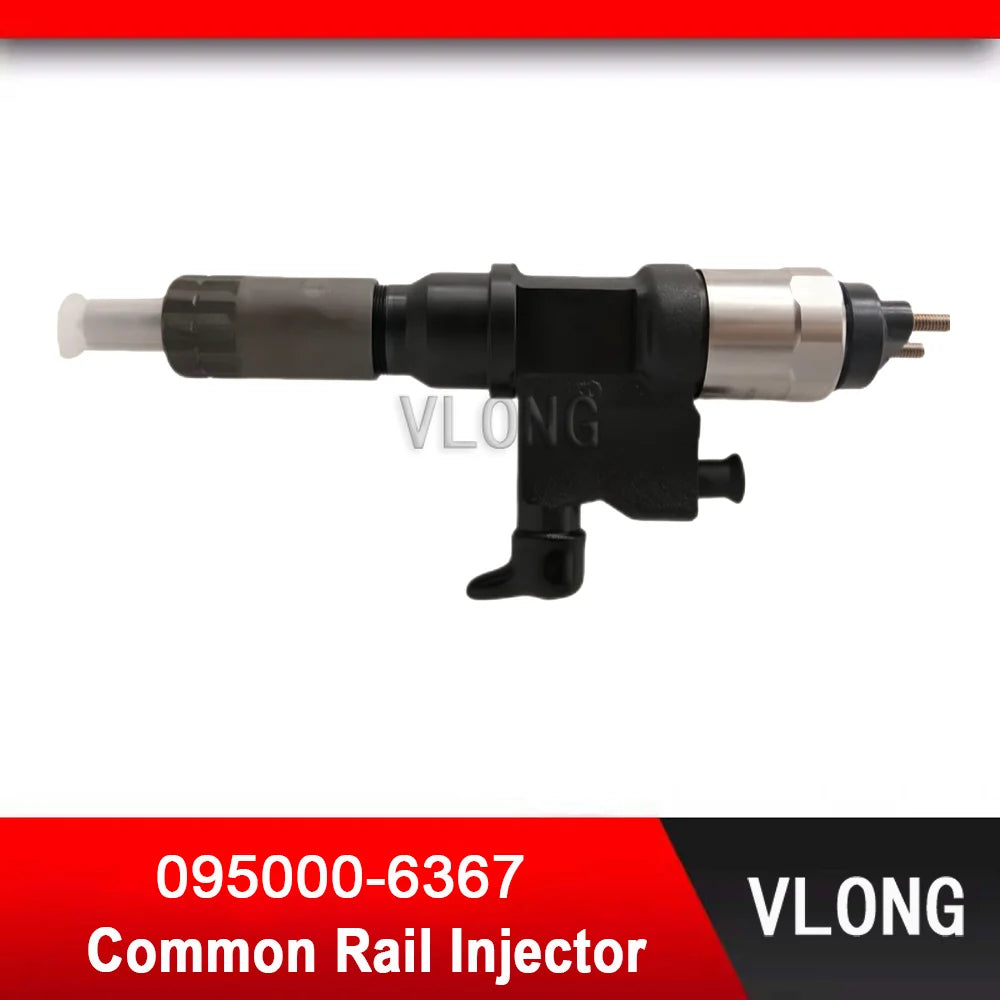 095000-6367 Fuel Injector For Excavator ZX450-3 ZX650-3 ZX200-3 ZX300-3 ISUZU 4HK1 6HK1 8-98160061-6 095000-6366 8-98160061-7