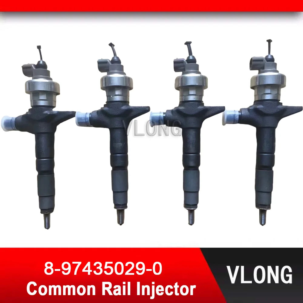 8-97435029-0 New Diesel G2 Common Rail Injector For ISUZU D-MAX 4JJ1 4JJ1-TCX Rodeo Euro5 Fuel Injector 8974350290 095000-9990