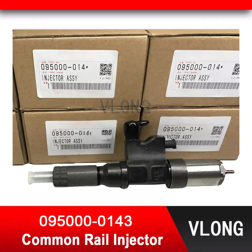 095000-0143 Common Rail Fuel Injector Assy For Isuzu 6HK1 Excavator 8-94392261-0 095000-0146 095000-0142 095000-0145 095000-0144