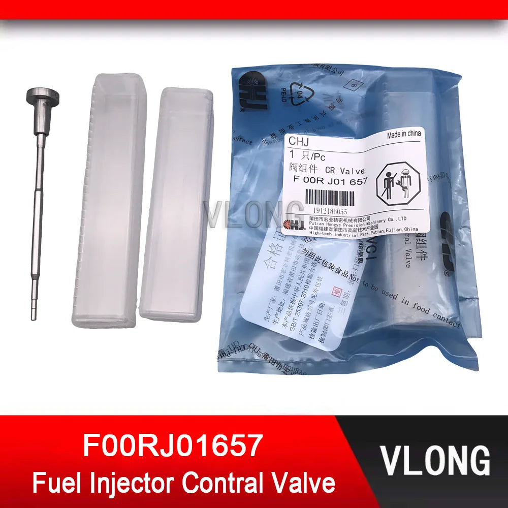 6PCS New F00RJ01657 Fuel Injector Control Valve For FAW XICHAI Diesel Injector 0445120247 0445120396 0445120395 1112010-640-0000