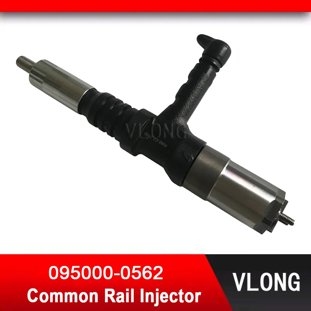 Fuel Injector For Komatsu Excavator PC200-7 PC300-7 PC400-7 PC450-8 PC600-6 WA500-6 Engine Injector 095000-0562 6218-11-3100