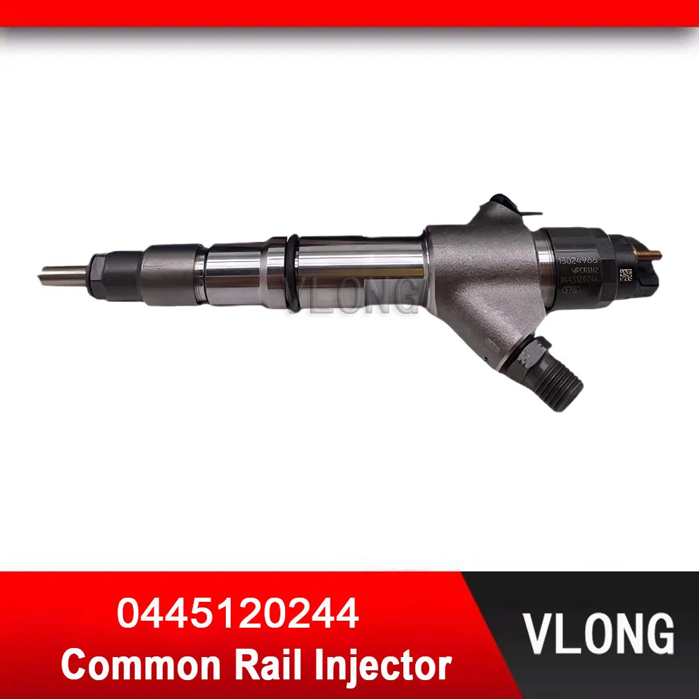 0445120244 Genuine New Diesel Fuel Injector for WEICHAI WP6 6.2L 170KW Engine Adapte Injector 0445120150 13024966 0 445 120 244