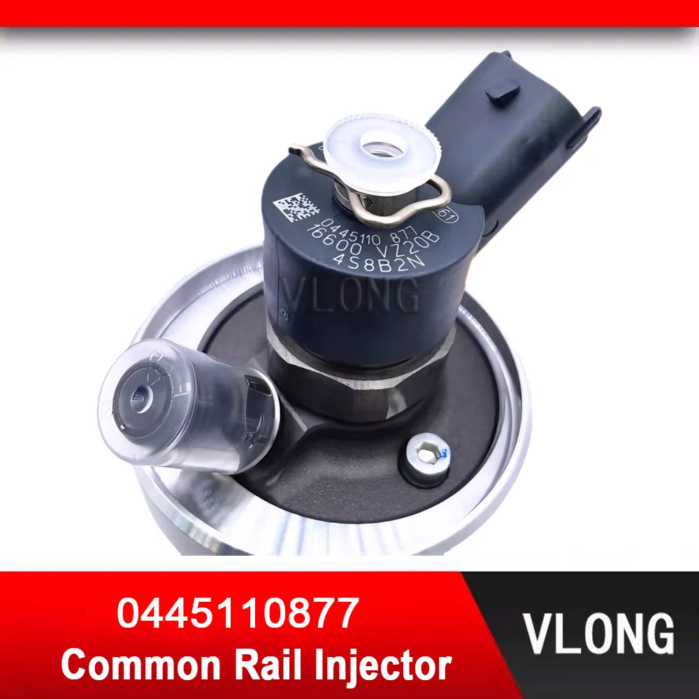0445110877 Durable Diesel Common Rail Injector For Nissan ZD30 Navara D40 E25 Fuel Injector 16600VZ20A 16600-VZ20A 0 445 110 877