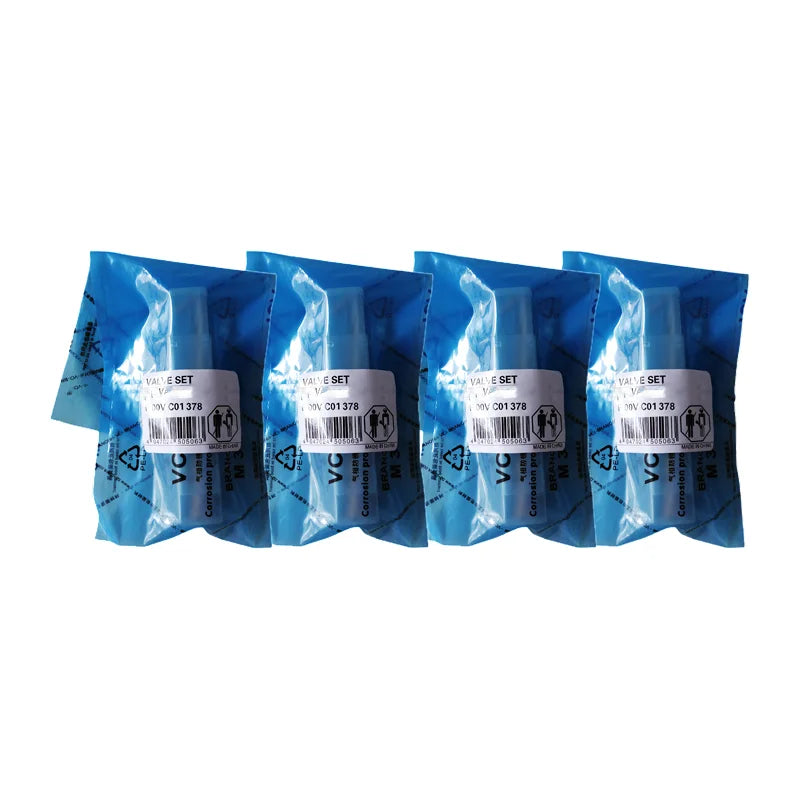 4PCS F00VC01378 Common Rail Injector Valve For MERCEDES-BENZ Diesel Fuel Injector 0986435189 0445110377 0445120378 0445110338