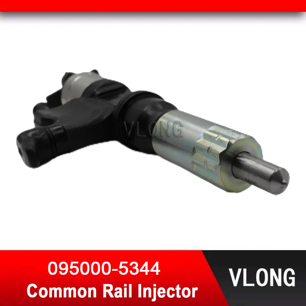 095000-5344 Diesel Fuel Injector For Hitachi 240/250-3 Excavator ISUZU 6HK1 4HK1 Engine Common Rail Injector Assy 8-97602485-4