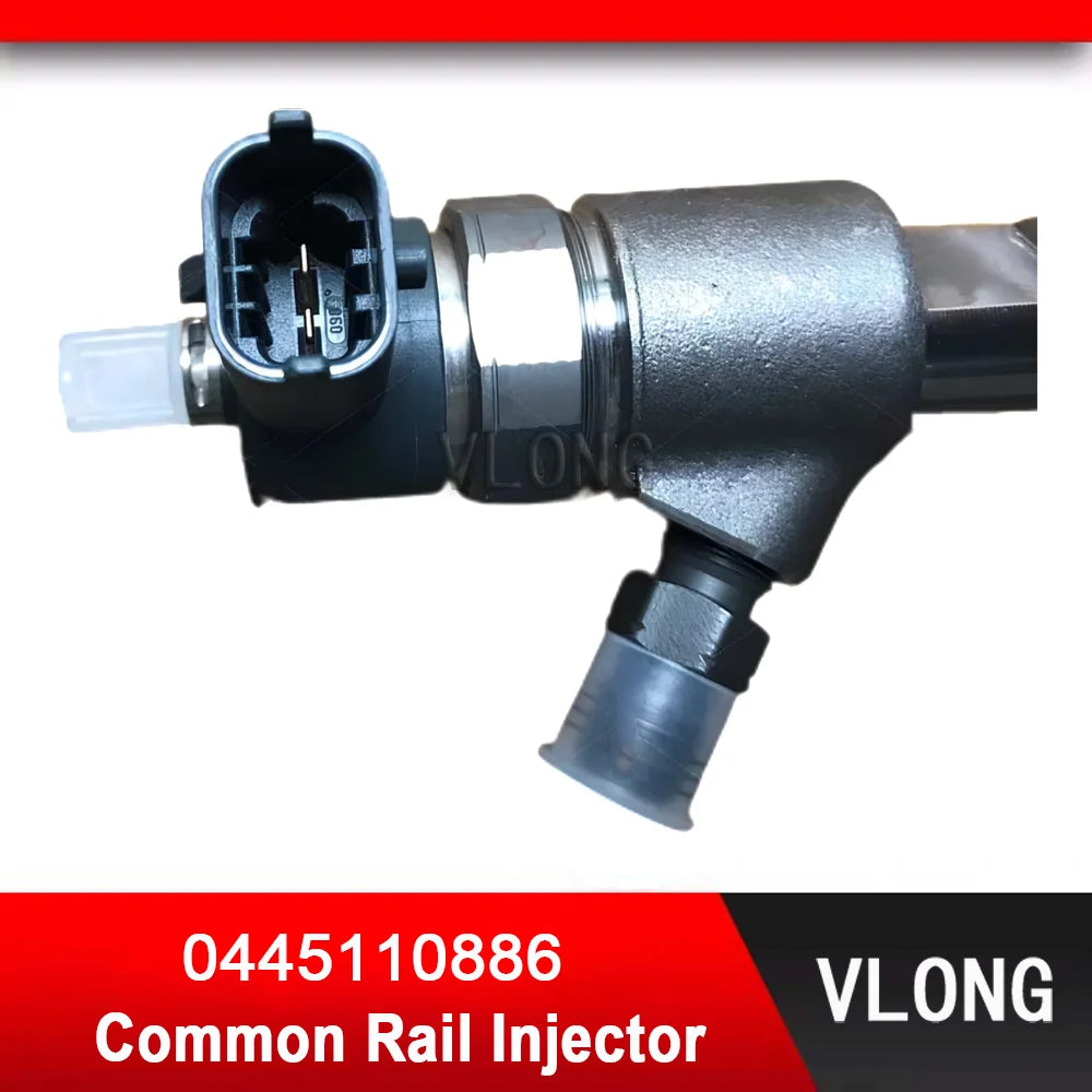 0445110866 Durable New Common Rail Injector Fuel Jet For JAC Truck EU5 Diesel Engine 4-cylinder Fuel Injector Assy 0 445 110 866