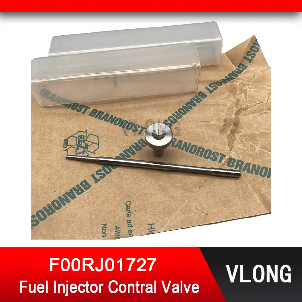 6PCS F00RJ01727 Fuel Injector Control Valve For 0445120127 0445120086 0445120087 0445120166 0445120266/265/391/389/412 Injector