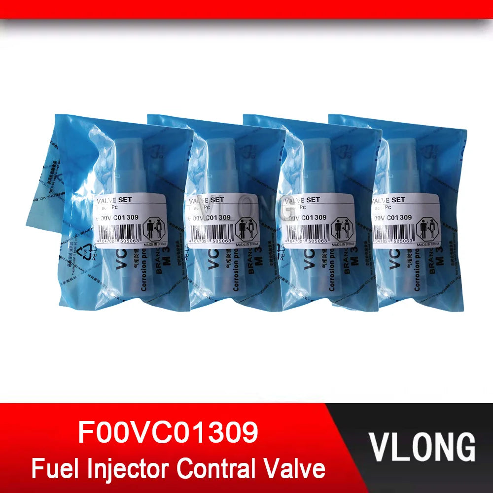 4PCS F00VC01309 Common Rail Valve For Mercedes CDI W210 W211 E200 E220 E270 Injector 0445110054 0445110055 0445110128 0445110129