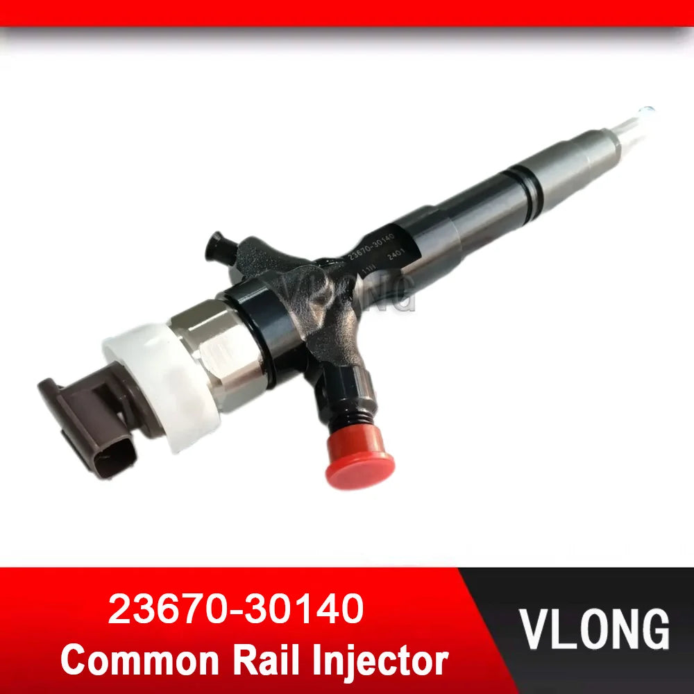 New Pickup Diesel Fuel Injector Assy For Toyota Hilux Hiace Vigo 2.5L EURO4 Engine Common Rail Injector 095000-6760