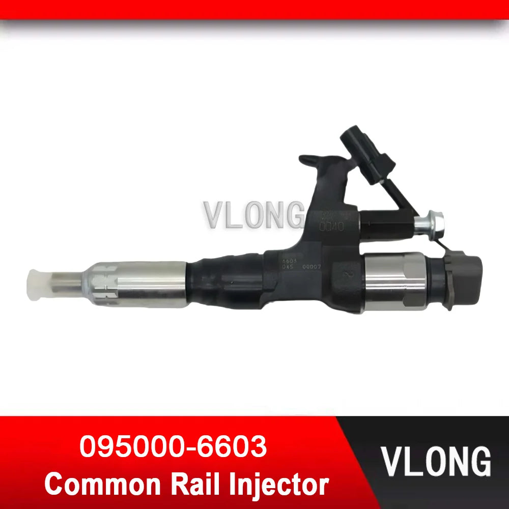 095000-6603 Heavy-duty Truck EFI Common Rail Injector Assy For Hino J08E 7.7D J08C 8.0D Fuel Injector 23670-E0040 23670-E0041