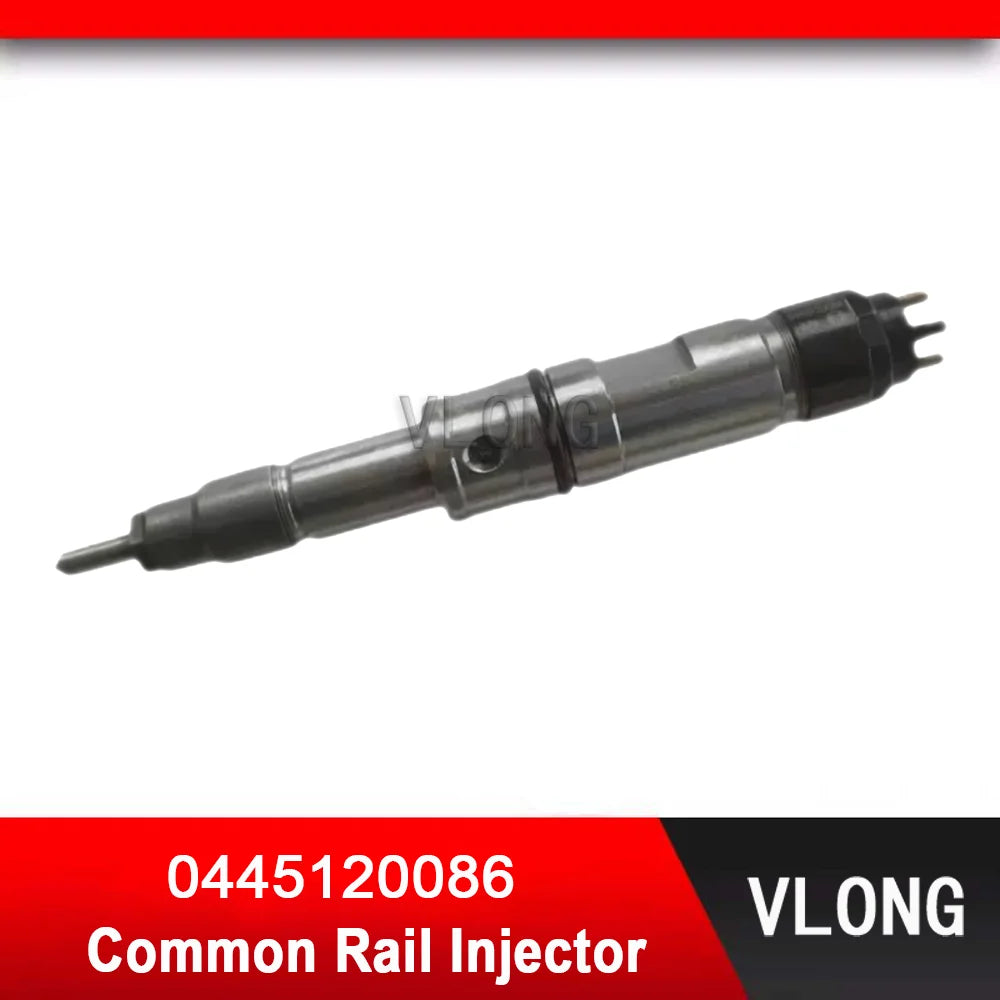 0445120086 Super Quality Diesel Nozzle 0986AD1005 0 445 120 086 WP12 612630090001 Common Rail Diesel Fuel Injector 0445120388
