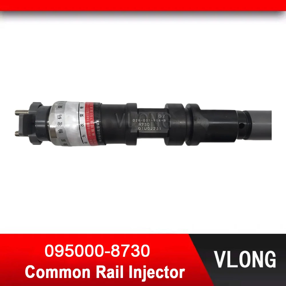 095000-8730 Durable Truck Common Rail Injector For SDEC SC9DF Diesel Engine Fuel Injector 095000-8731 0950008730 D28-001-906+B