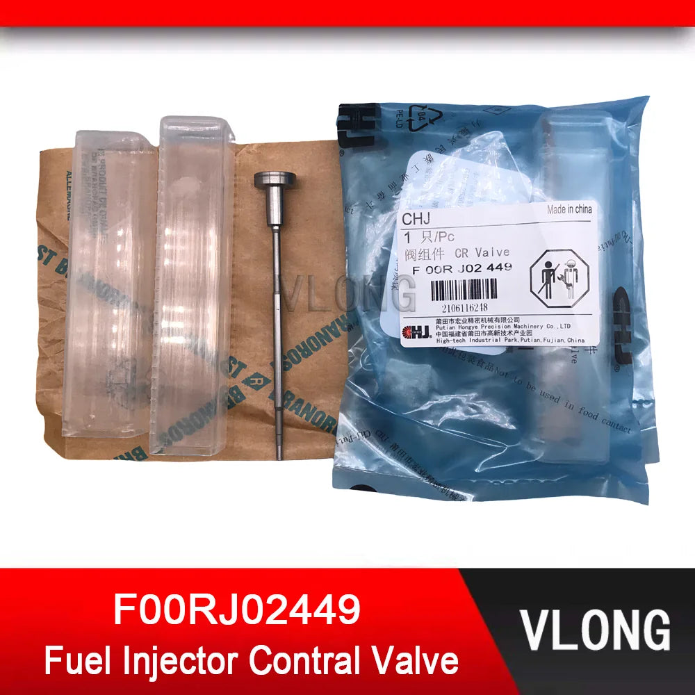 6PCS F00RJ02449 Common Rail Injector Control Valve For MAN Truck Injector 0445120162 0445120186 0445120076 0445120204 0445120121