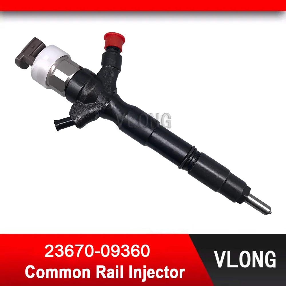 23670-09360 New Common Rail Injector For Toyota Hilux Hiace Vigo 3.0/2.5 D-4D 2KD-FTV Engine Diesel Fuel Injector 23670-0L090