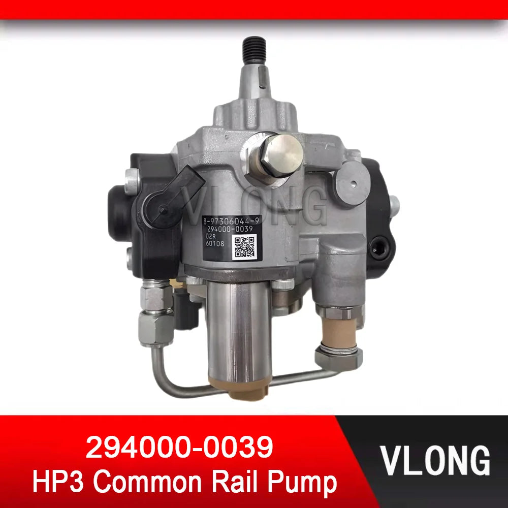 294000-0039 HP3 High Pressure Common Rail Fuel Pump For Hitachi ZX200-3 ZX210-3 ZX240-3 ISUZU 4HK1 Diesel Engine 8-97306044-9