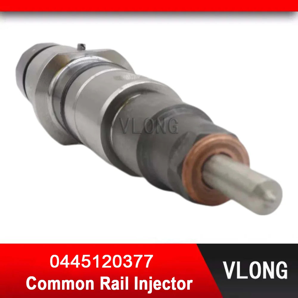 0445120377 High Pressure Pump Diesel Injection Nozzle CRIN2-16-BL Fuel Injector 5307809 0445 120 377 for CUMMINS ISL9.5 Engine