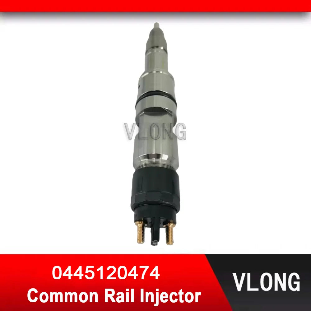 0445120474 Durable New Diesel Common Rail Fuel Injector For Truck Weichai WP10 G220 E343 Fuel Injector 1000400254 0 445 120 474