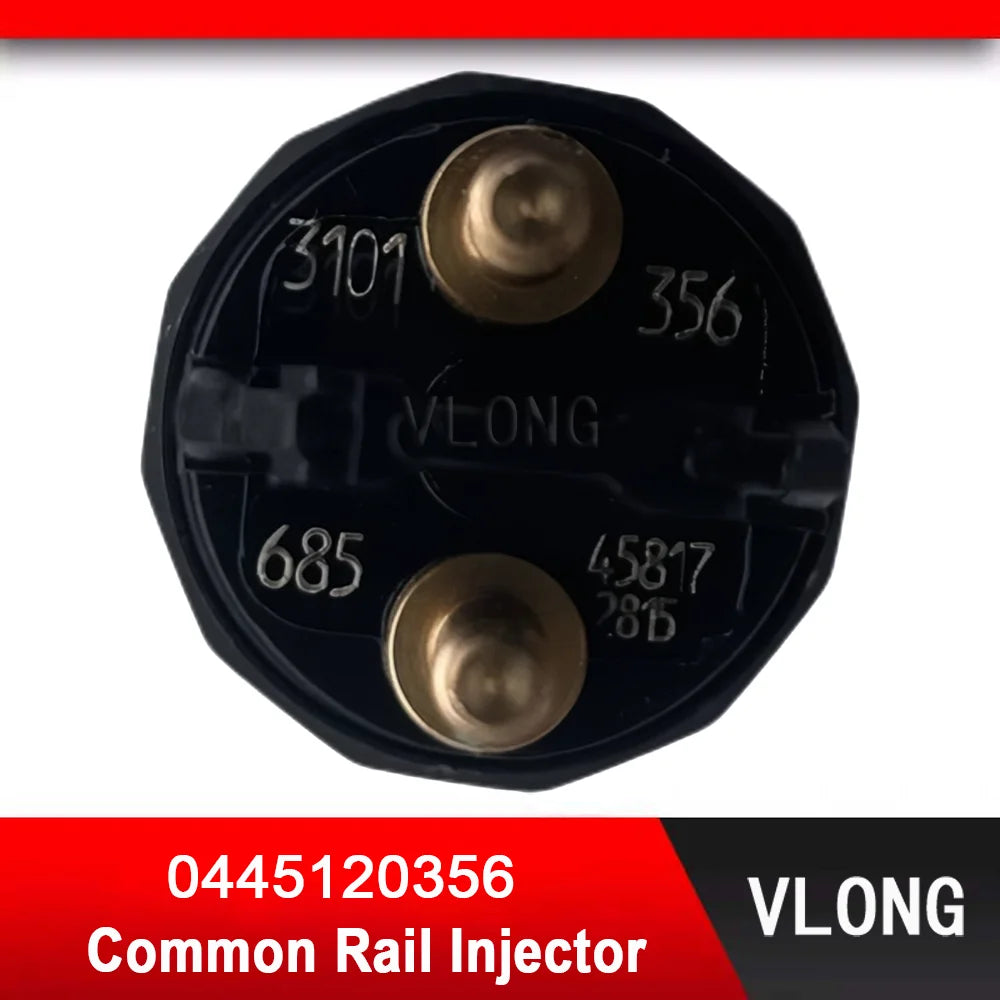 0445120356 High Efficiency Heavy Truck Engine Parts Common Rail Injector For Cummins 6.7L ISB QSB Engine Fuel Injector 5303101
