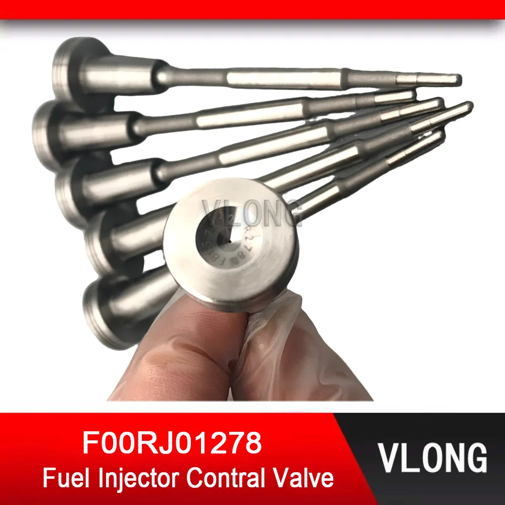 6PCS New F00RJ01278 Fuel Injector Control Valve For 0445120054 0445120057 0445120075 0445120346 0445120351 0445120409 Injector