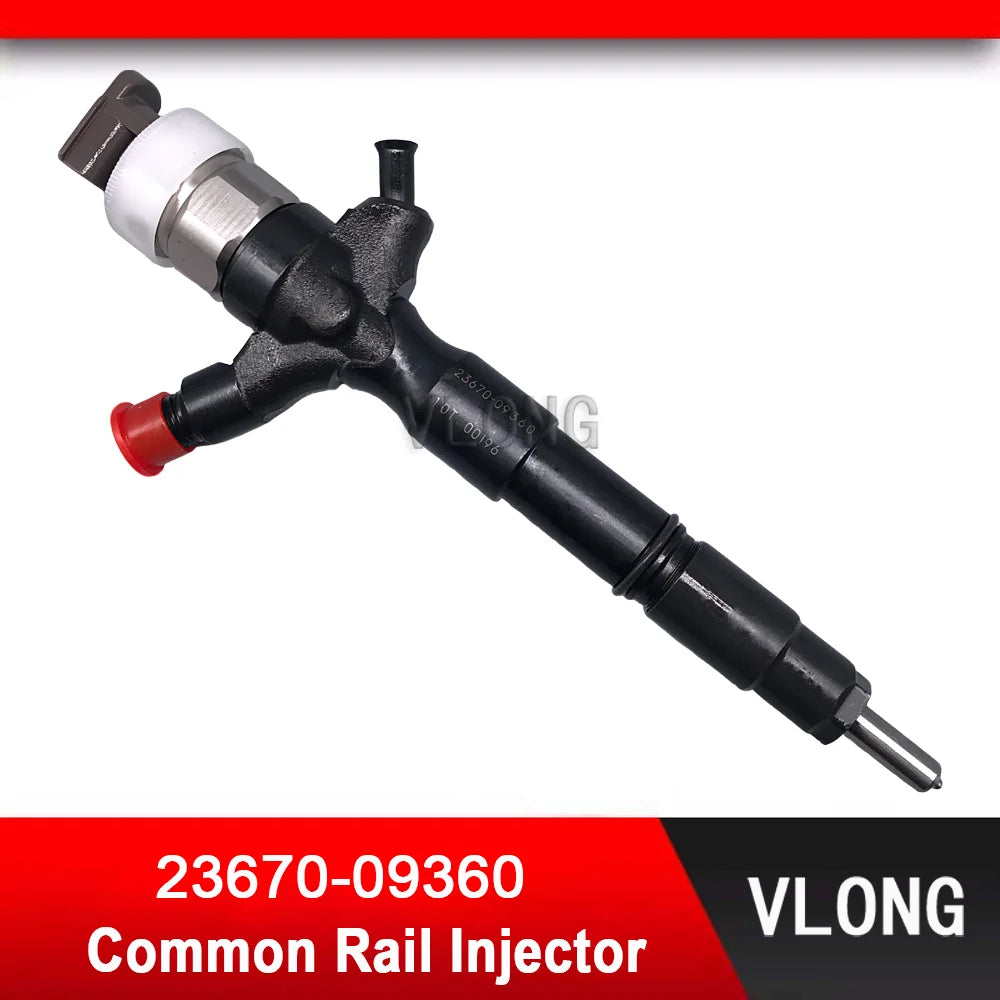23670-09360 New Common Rail Injector For Toyota Hilux Hiace Vigo 3.0/2.5 D-4D 2KD-FTV Engine Diesel Fuel Injector 23670-0L090