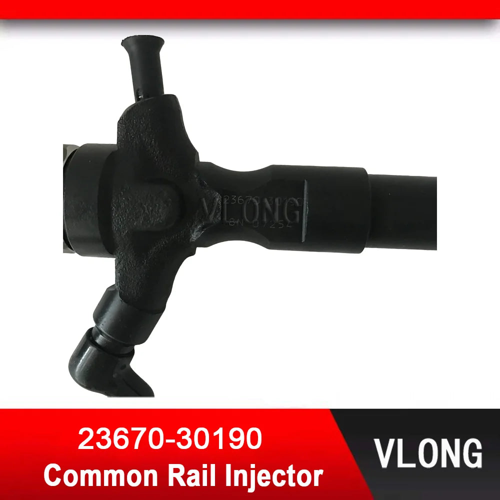 23670-30190 New Common Rail Injector For Toyota Land Cruiser Prado Fortuner Dyne 2001-2010 Fuel Injector 23670-30196 295050-0100