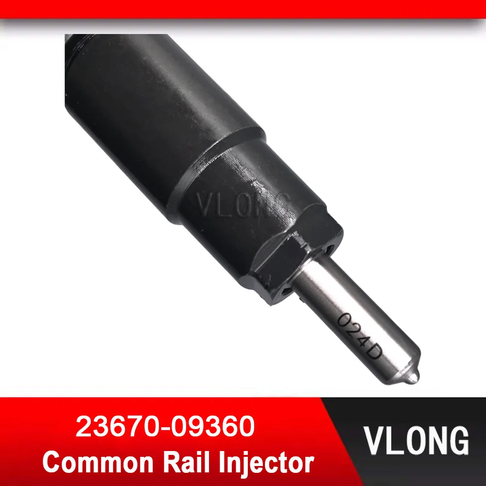 23670-09360 New Common Rail Injector For Toyota Hilux Hiace Vigo 3.0/2.5 D-4D 2KD-FTV Engine Diesel Fuel Injector 23670-0L090