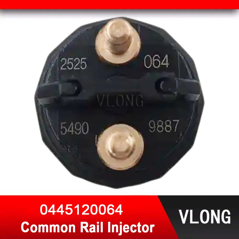 0445120064 Durable Diesel Common Rail Injector For Deutz Renault Volvo Fuel Injector 0986435529 0986435534 0445120136 0445120137