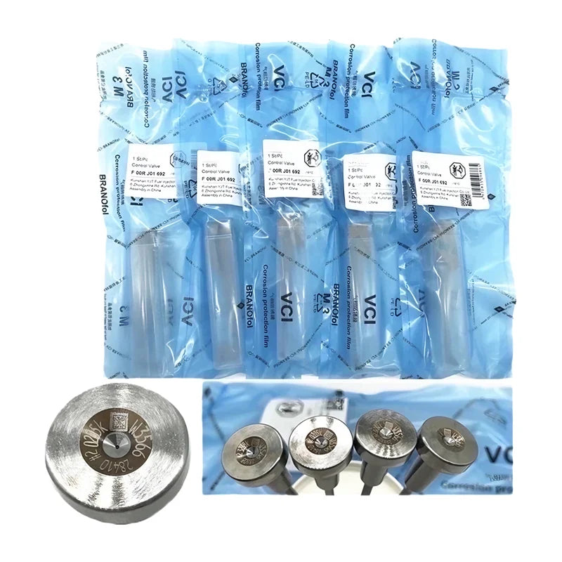 6PCS F00RJ02506 New Common Rail Injector Control Valve Set For 0445120199 0445120257 0445120305 0445120188 0445120106 0445120310