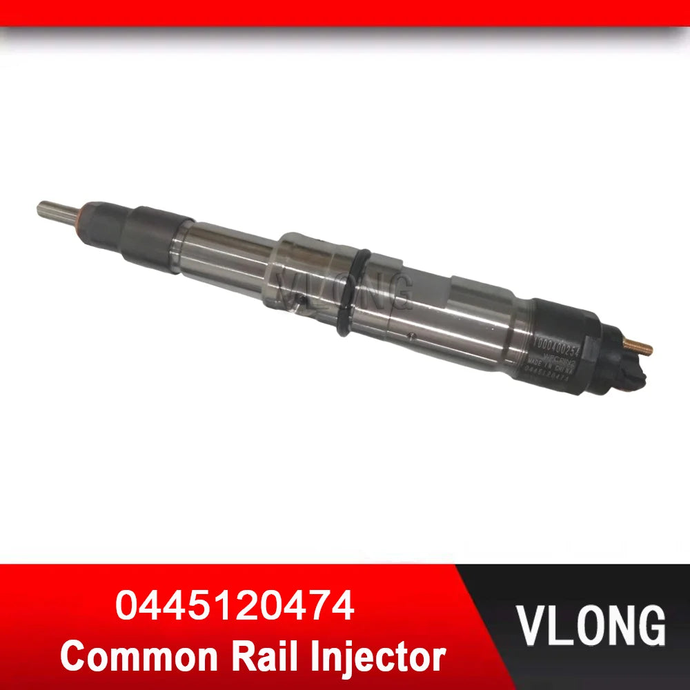 0445120474 Durable New Diesel Common Rail Fuel Injector For Truck Weichai WP10 G220 E343 Fuel Injector 1000400254 0 445 120 474