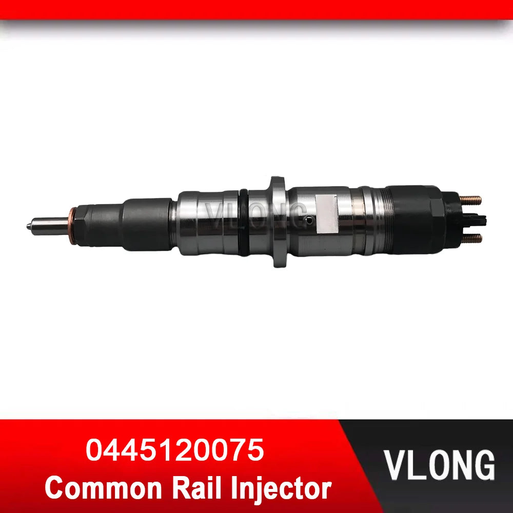 0445120075 Durable Truck Diesel Injector Fuel Injector for New Holland IVECO FIAT Common Rail Injector 0 445 120 075 0986435530