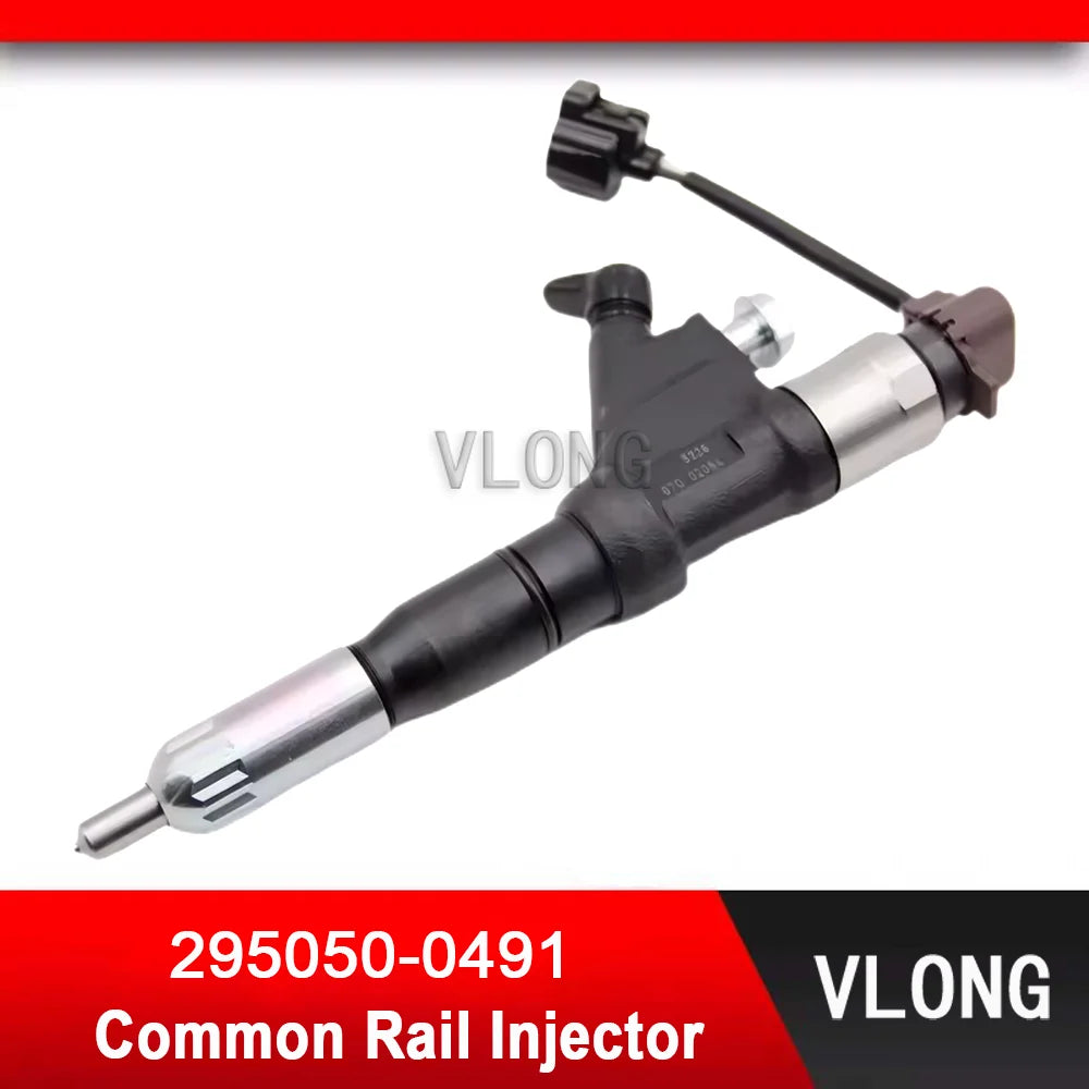 295050-0491 Durable New Bus Common Rail Injector For Isuzu Gala Profia Selegar Hino E13C Diesel Engine Fuel Injector 23670-E0220