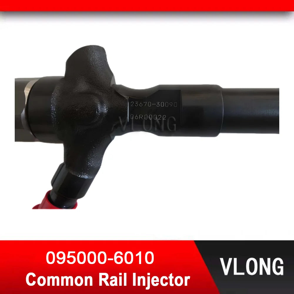 New Diesel Fuel Injector For Toyota Hiace Vigo Hilux 1KD 2KD FTV Engine Common Rail Injector 23670-39135 095000-6011