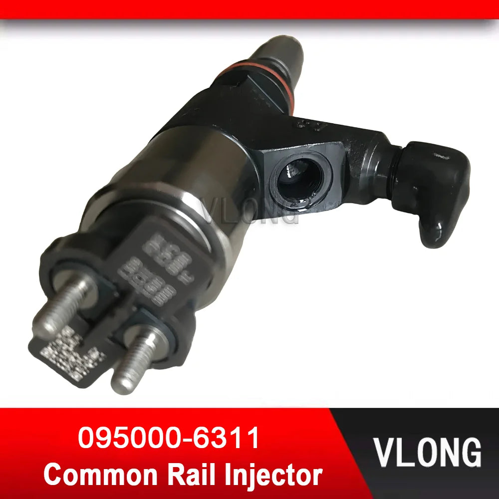 095000-6311 Genuine Excavator Diesel Fuel Injector For JOHN DEERE 6830SE 4.5L Common Rail Injector DZ100212 095000-6312 RE530362