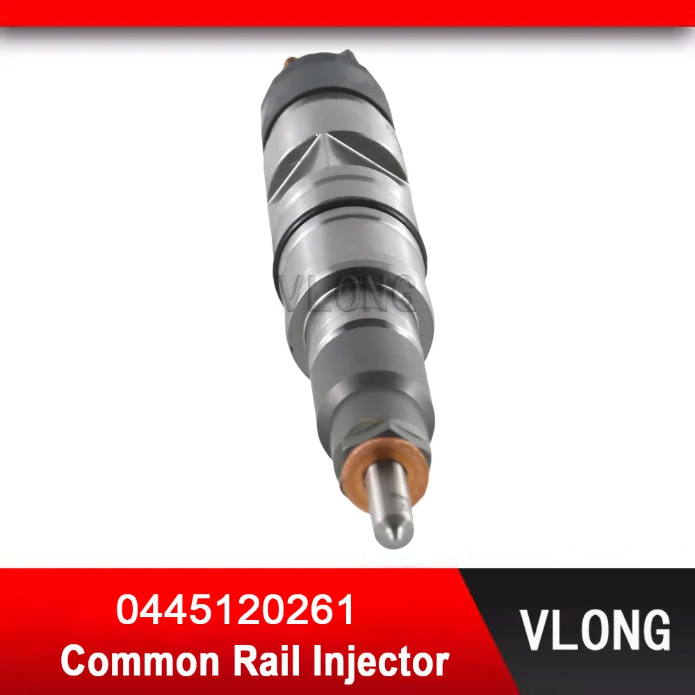 0445120261 New Heavy Truck Fuel Injector Assy For WeiChai WP7 WP5 Diesel Engine Common Rail Injector 0 445 120 261 610800080073