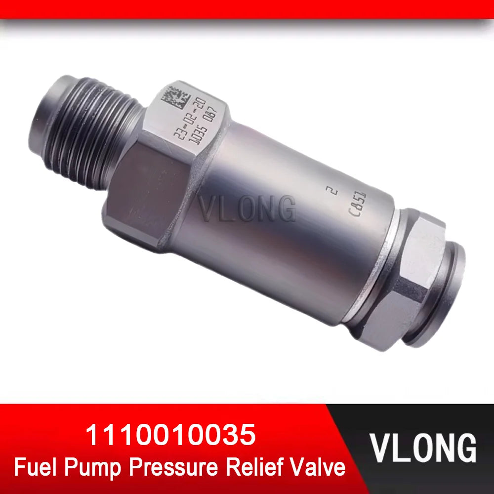 1110010035 Fuel Pump Pressure Relief Valve Fuel Pipe 0445224014 0445226005 For CUMMINS 5.9L Common Rail  Pressure Limited Valve