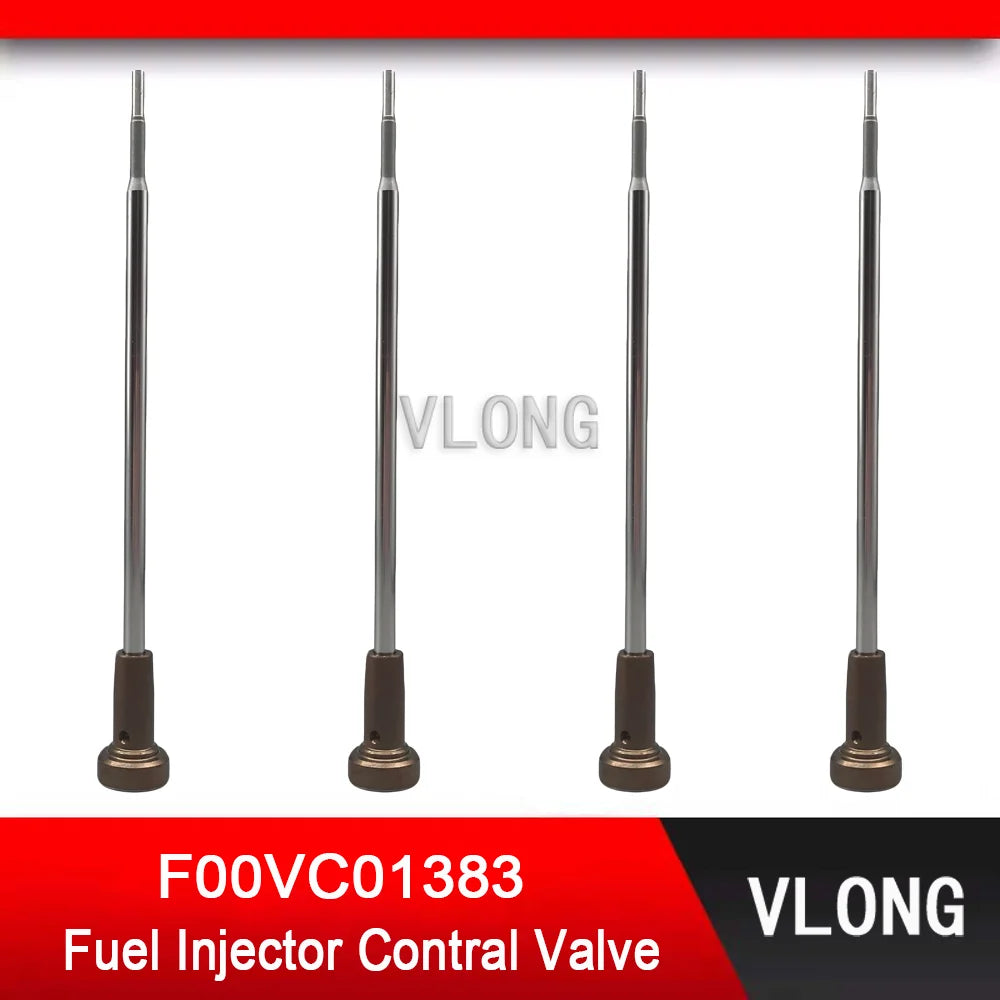 4PCS F00VC01383 Common Rail Injector Valve For Cummins ISF2.8 Diesel Fuel Injector 0445110376 0445110594 0445110846 0445110847