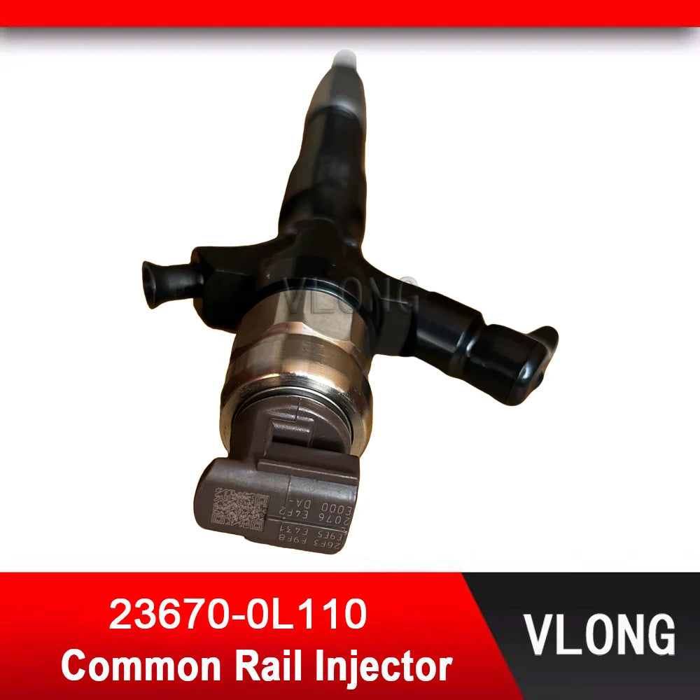 23670-0L110 Pickup Common Rail Injector For TOYOTA Hilux Dyna Hiace VIGO 1KD/2KD 2.5L G3 Fuel Injector 23670-30400 295050-0460