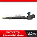 23670-09430 Original New Common Rail Injector Assembly For Toyota Hilux Revo 2GD 2.4 2.7 Fuel Injector 23670-0E020 295700-0560