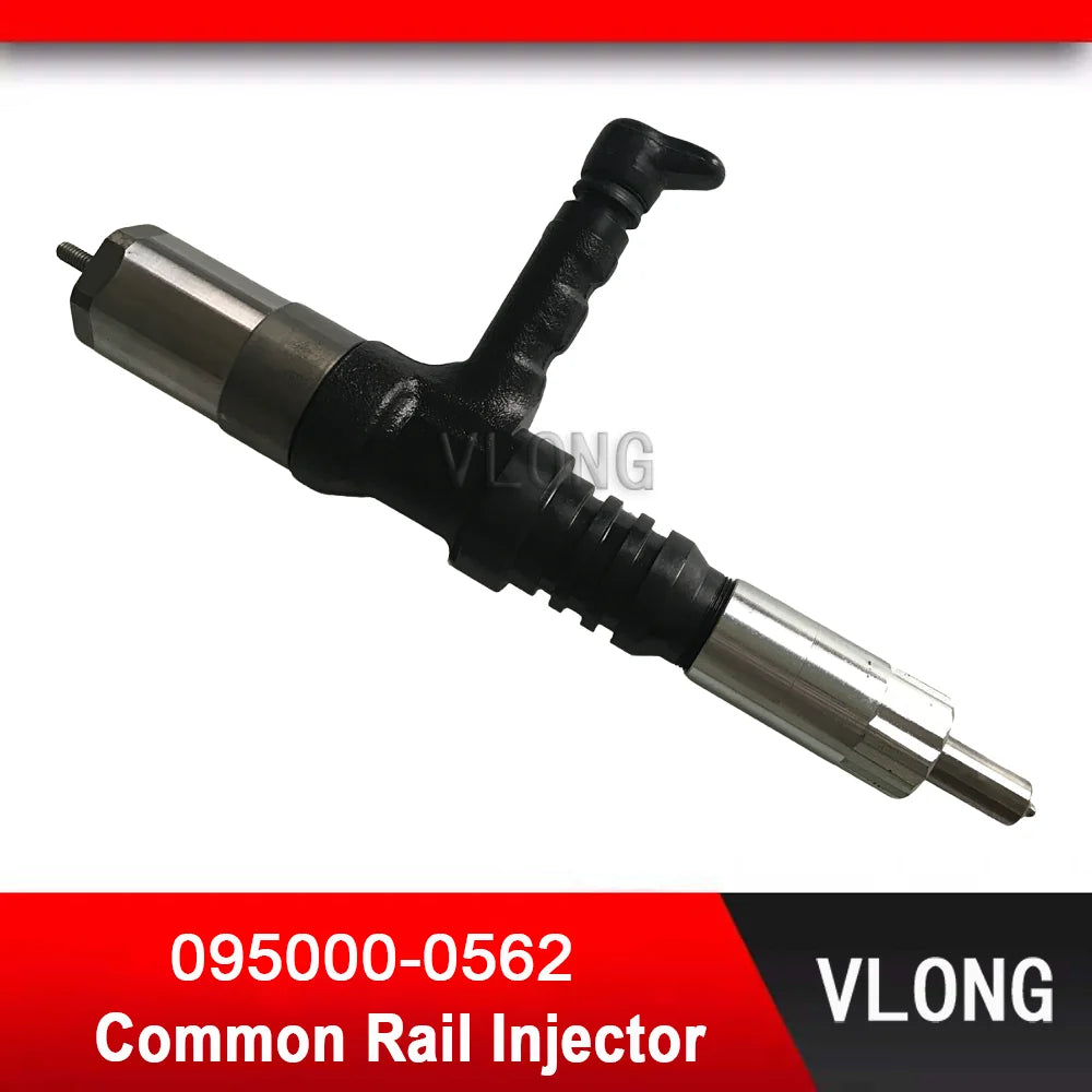 Fuel Injector For Komatsu Excavator PC200-7 PC300-7 PC400-7 PC450-8 PC600-6 WA500-6 Engine Injector 095000-0562 6218-11-3100