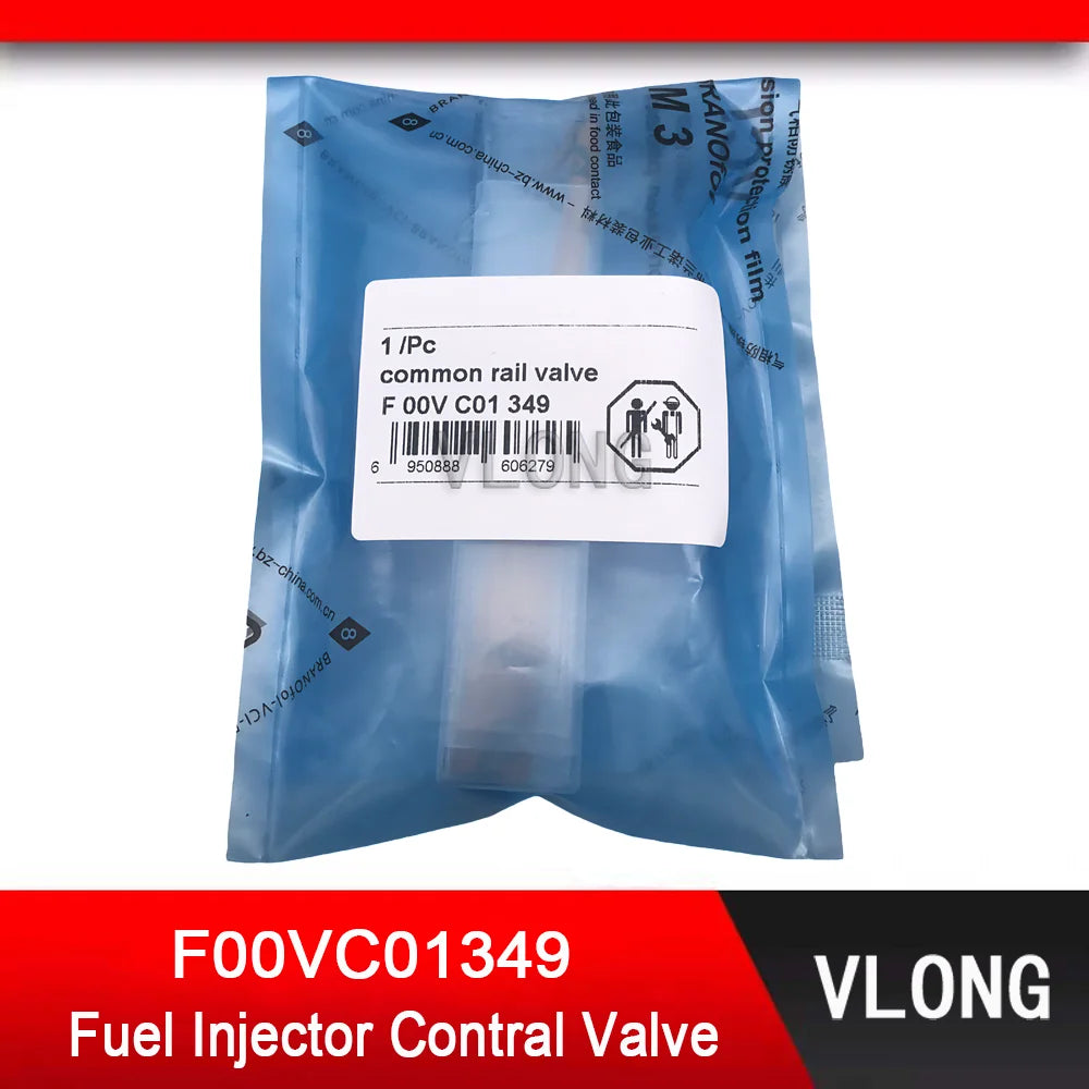 4PCS F00VC01349 Common Rail Injector Contral Valve Set For FORD Ranger MAZDA BT-50 WLAA13H50 WL 0445110249 0445110250 0986435123