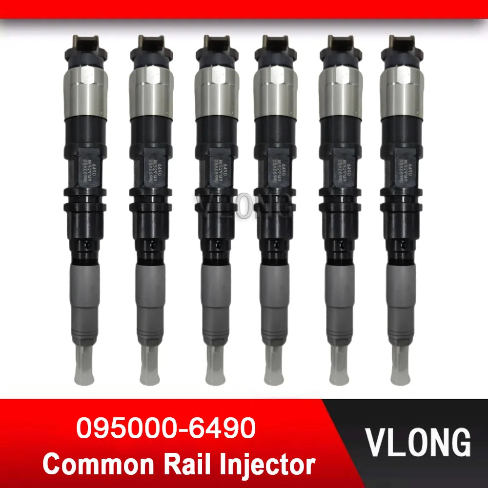 095000-6490 Agricultural Machinery Injector For John Deer S450 9.0L D 7430 6068HL482 Fuel Injector RE529118 RE524382 095000-8800